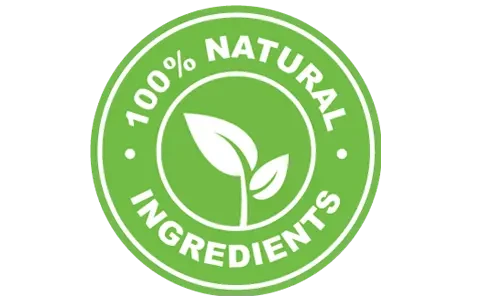 All natural ingredients